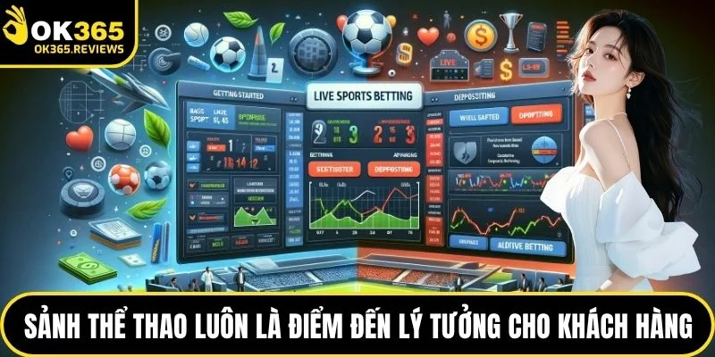 Sảnh thể thao luôn là điểm đến lý tưởng cho khách hàng